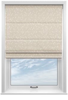 Norrland, Buff - Motorised Roman Blind